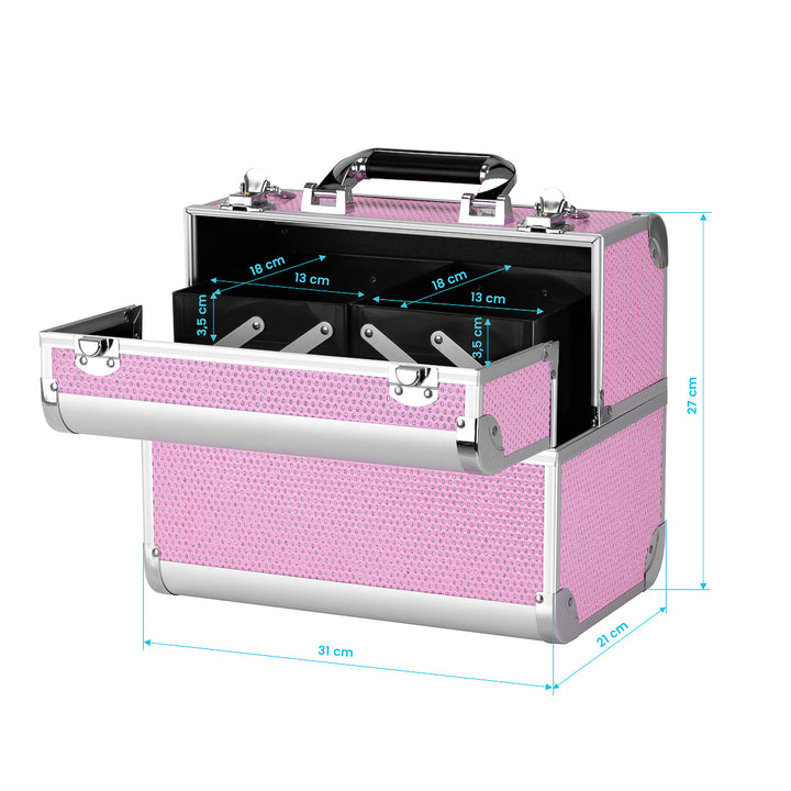 Schminkkoffer SC 44 Rosa - Bild 9