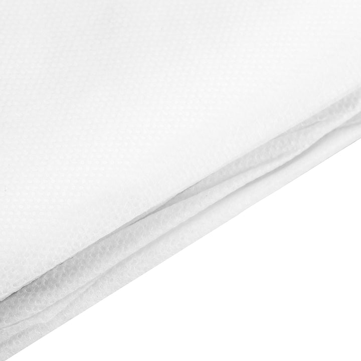 Spannbettlaken Einweg mit Gummizug Polyester Weiß 5 Stück - Bild 3
