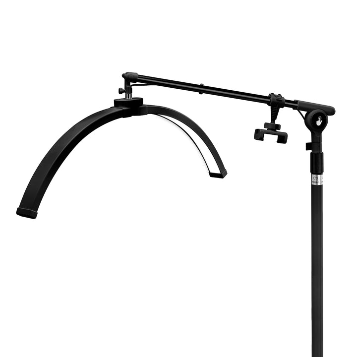 Wimpernlampe LED mit Stativ und einstellbarer Farb- und Lichtintensität Glow Schwarz