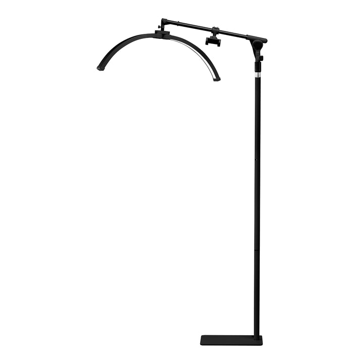 Wimpernlampe LED mit Stativ und einstellbarer Farb- und Lichtintensität Glow Schwarz - Bild 2