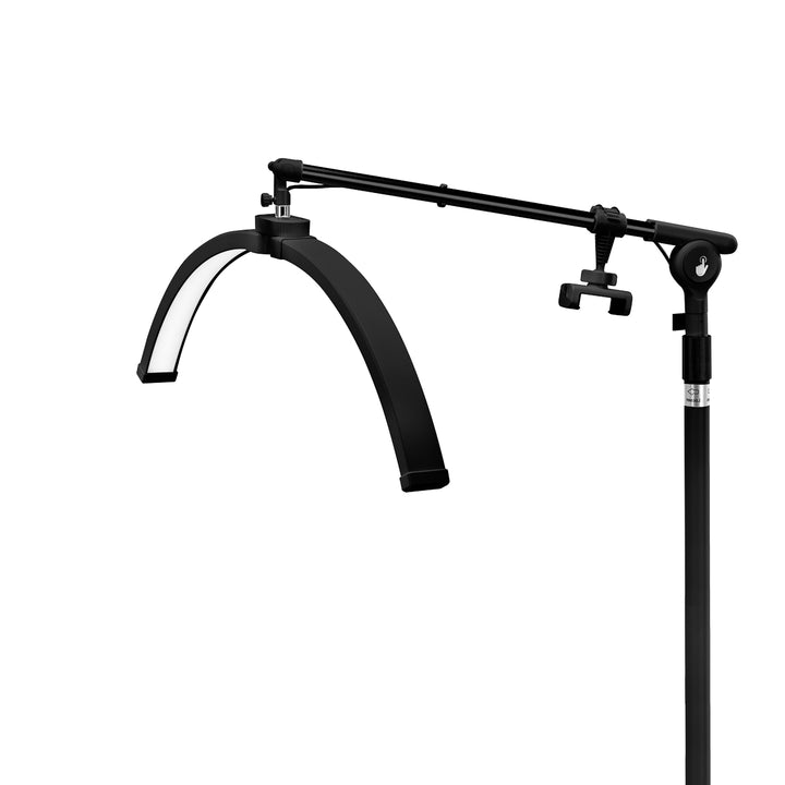 Wimpernlampe LED mit Stativ und einstellbarer Farb- und Lichtintensität Glow Schwarz - Bild 3