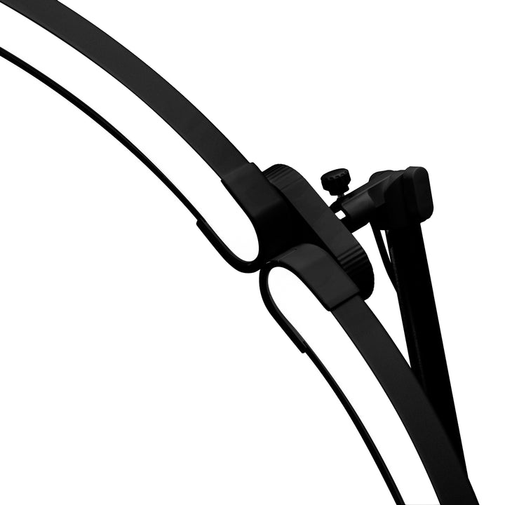 Wimpernlampe LED mit Stativ und einstellbarer Farb- und Lichtintensität Glow Schwarz - Bild 8