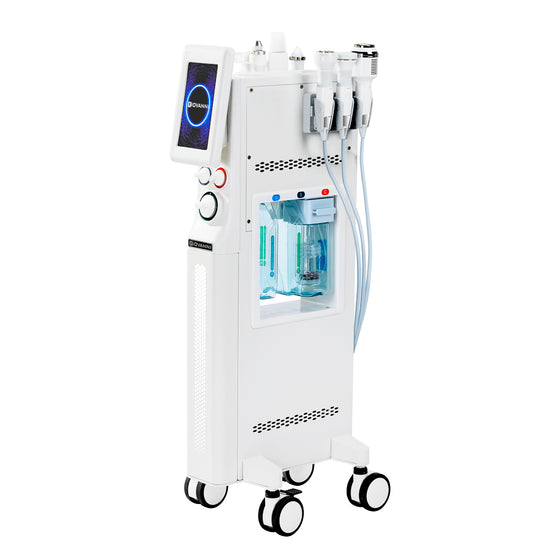 Hydrodermabrasion Gerät 6-in-1 Giovanni Ashe Super Bubble Weiß