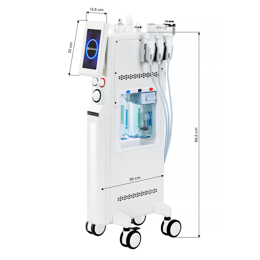 Hydrodermabrasion Gerät 6-in-1 Giovanni Ashe Super Bubble Weiß - Bild 11
