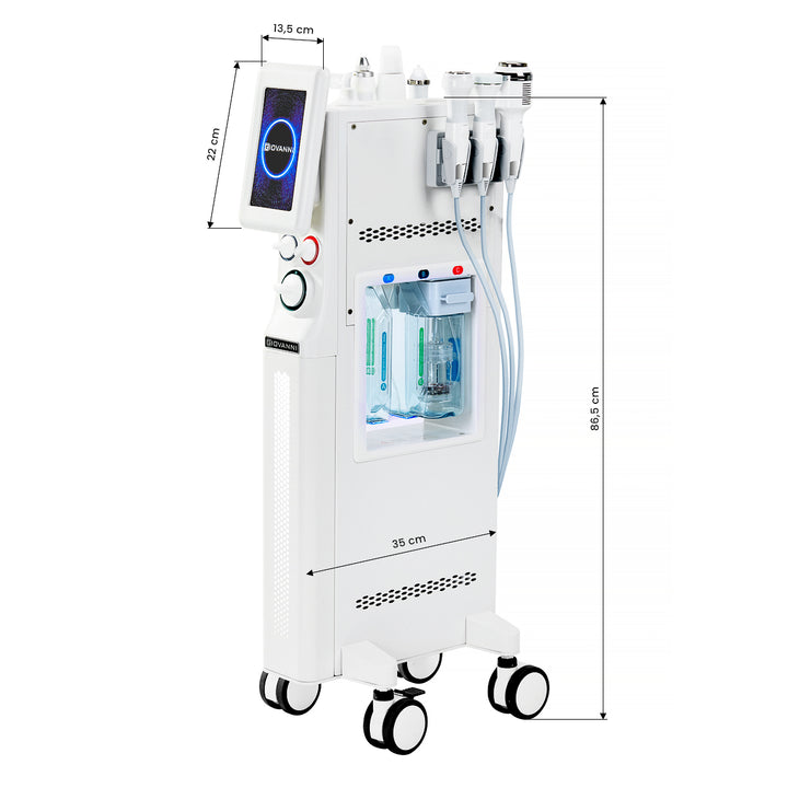 Hydrodermabrasion Gerät 6-in-1 Giovanni Ashe Super Bubble Weiß - Bild 11