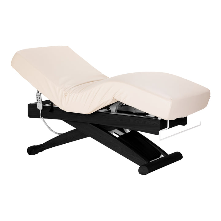 Massageliege Elektrisch Sillon Siesta Creme-Schwarz