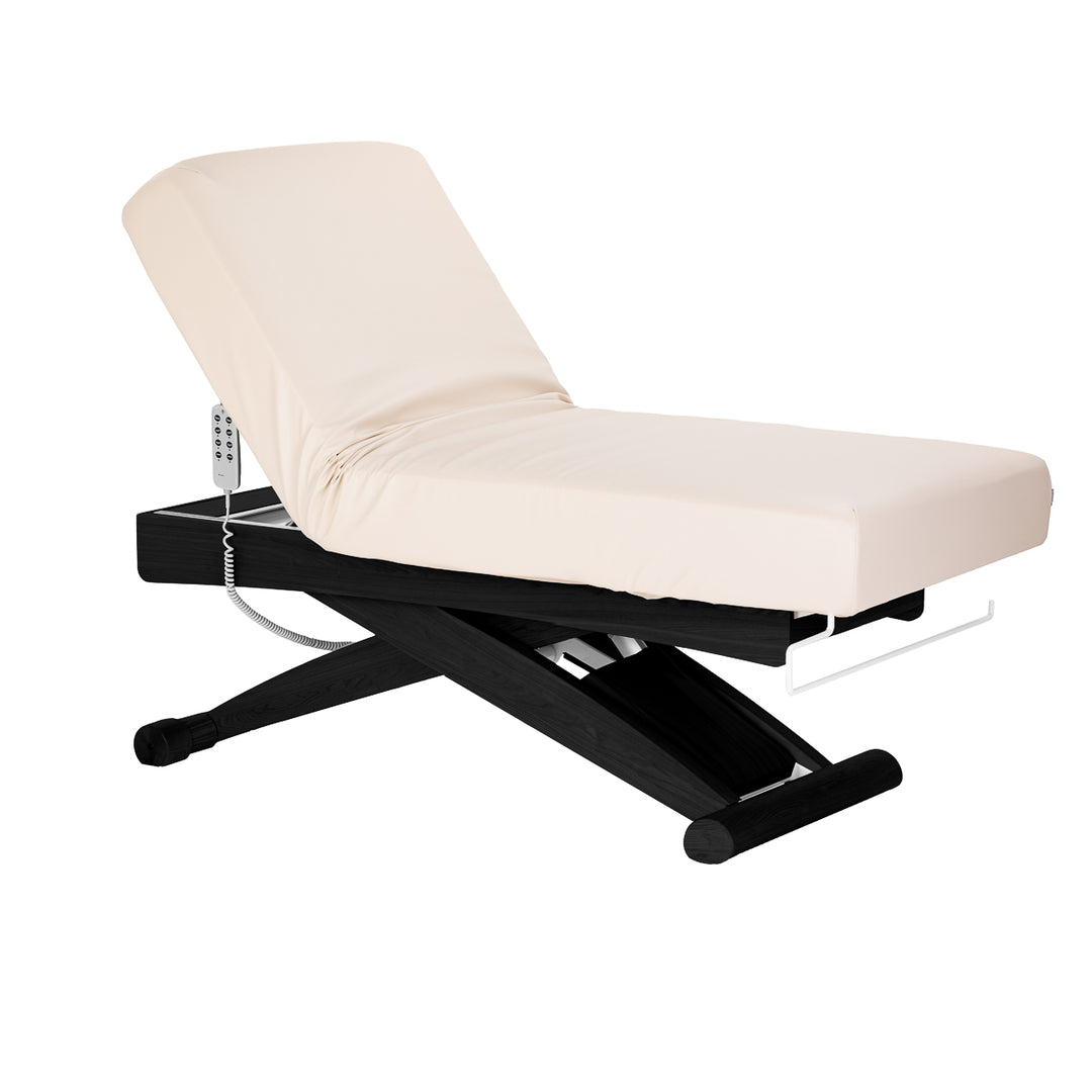 Massageliege Elektrisch Sillon Siesta Creme-Schwarz - Bild 3