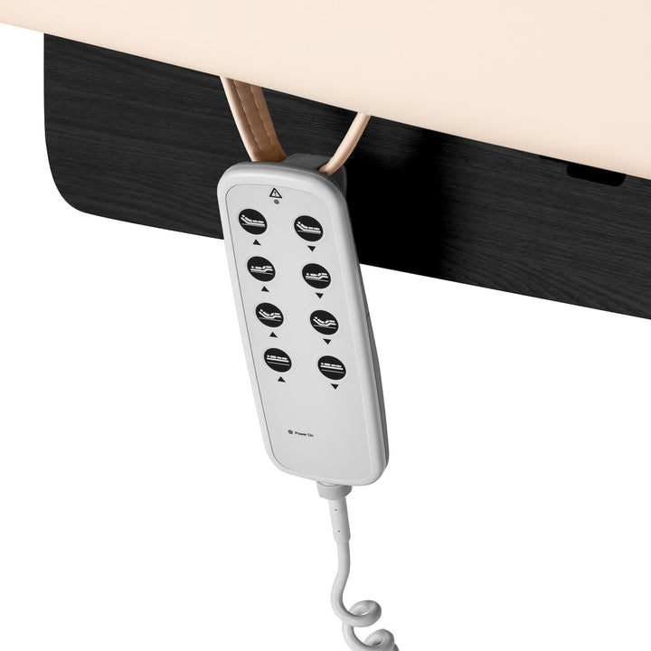 Massageliege Elektrisch Sillon Siesta Creme-Schwarz - Bild 7