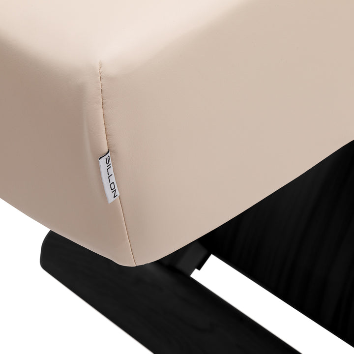Massageliege Elektrisch Sillon Siesta Creme-Schwarz - Bild 11