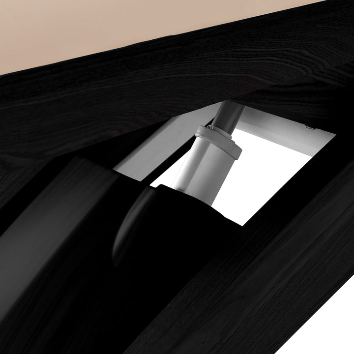 Massageliege Elektrisch Sillon Siesta Creme-Schwarz - Bild 13