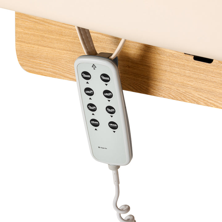 Massageliege Elektrisch Sillon Siesta Creme-Hellbraun - Bild 7