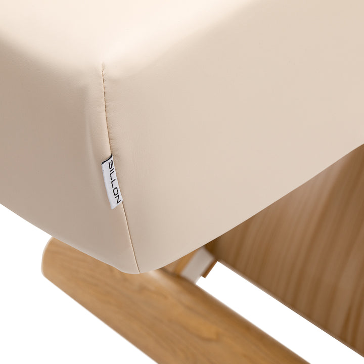 Massageliege Elektrisch Sillon Siesta Creme-Hellbraun - Bild 11