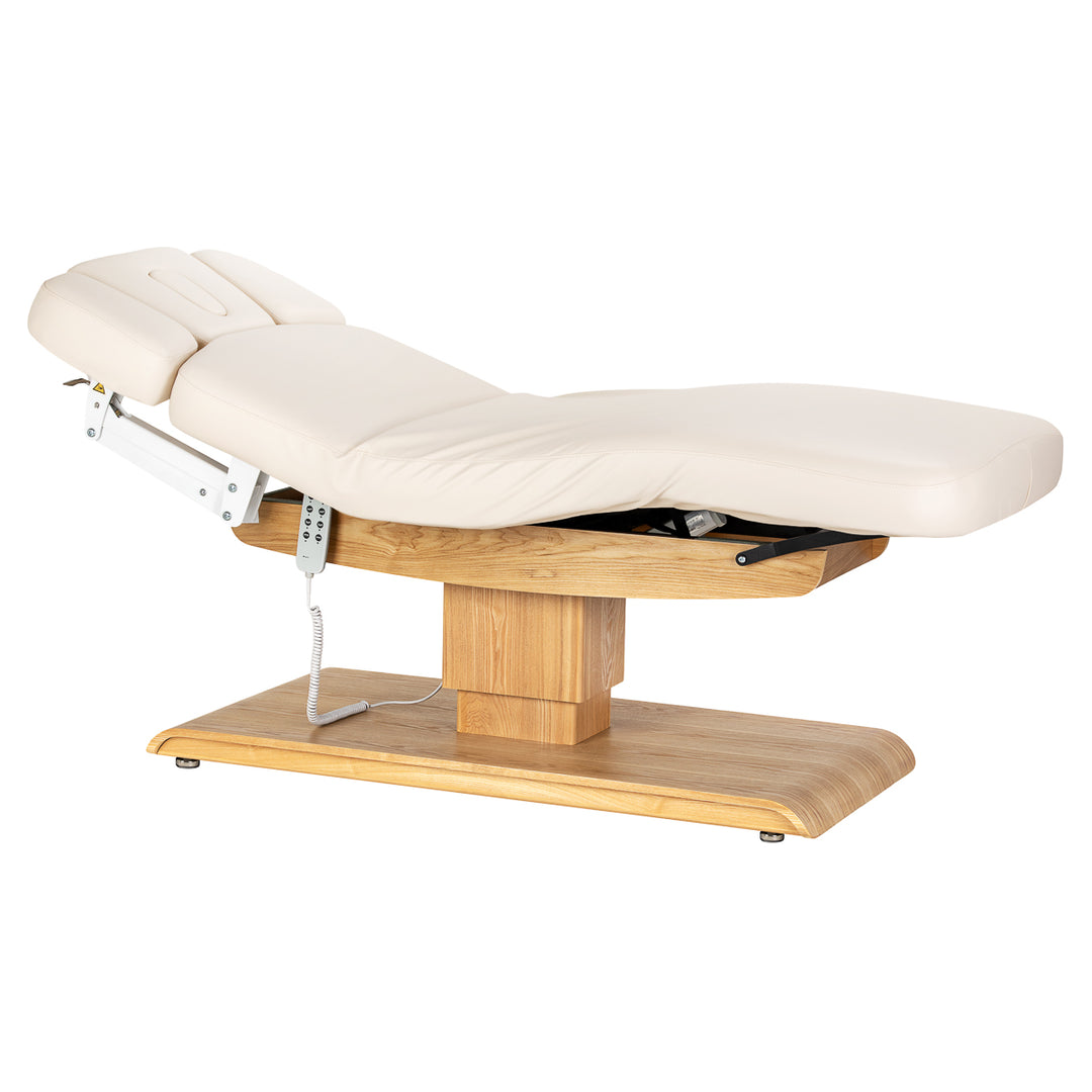 Massageliege Elektrisch Sillon Relax Creme-Hellbraun