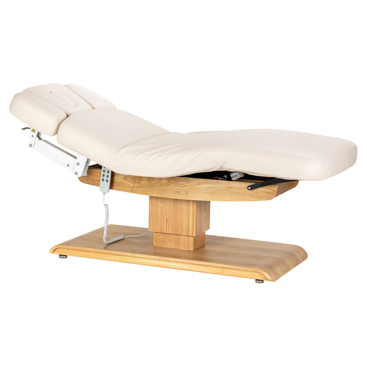 Massageliege Elektrisch Sillon Relax Creme-Hellbraun