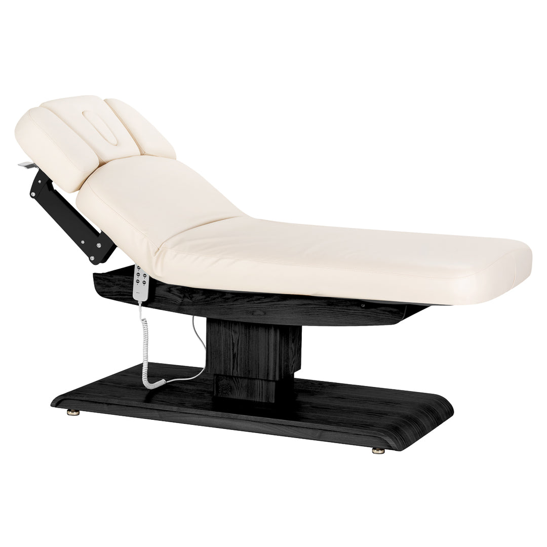 Massageliege Elektrisch Sillon Relax Creme-Schwarz - Bild 2