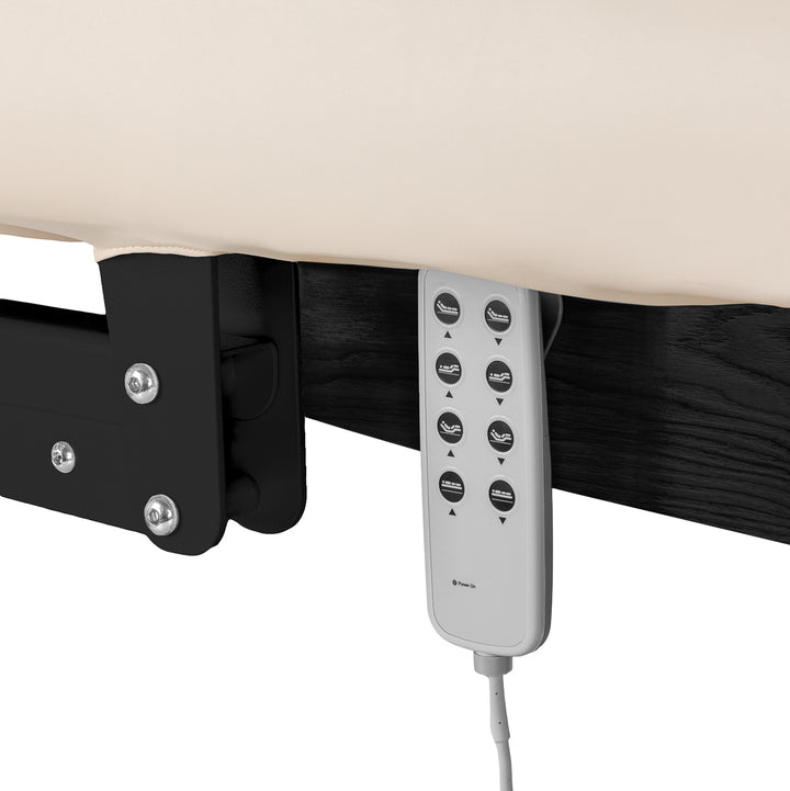 Massageliege Elektrisch Sillon Relax Creme-Schwarz - Bild 7