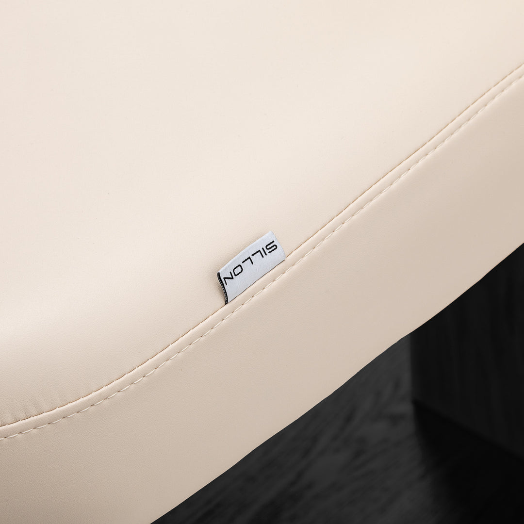 Massageliege Elektrisch Sillon Relax Creme-Schwarz - Bild 18