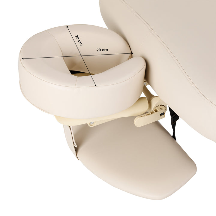 Massageliege Elektrisch Sillon Comfort Creme-Hellbraun - Bild 22