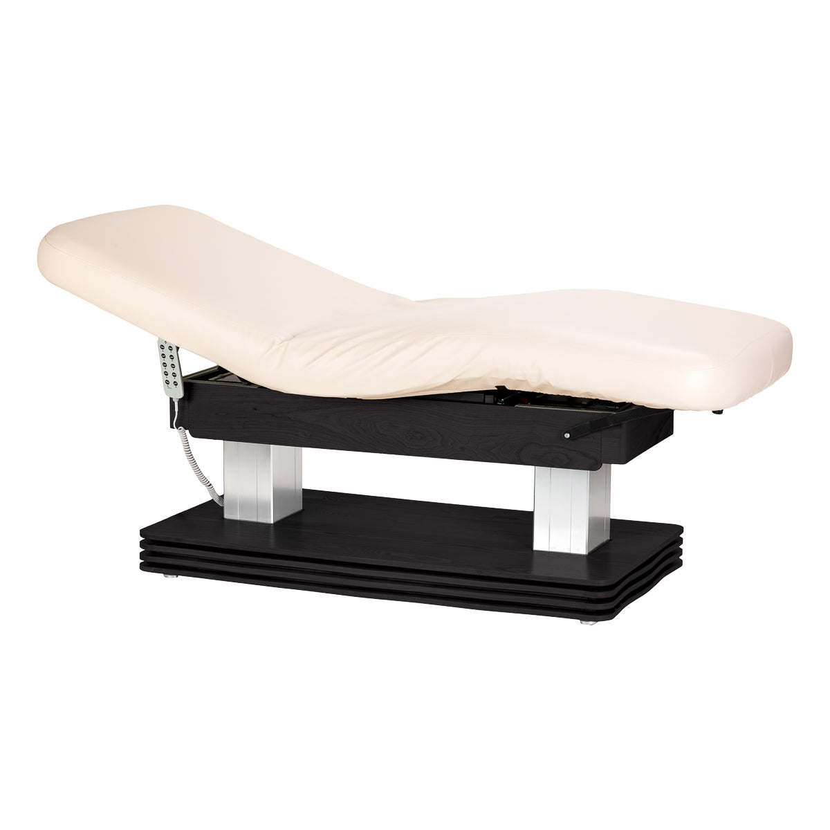 Massageliege Elektrisch Sillon Comfort Creme-Schwarz