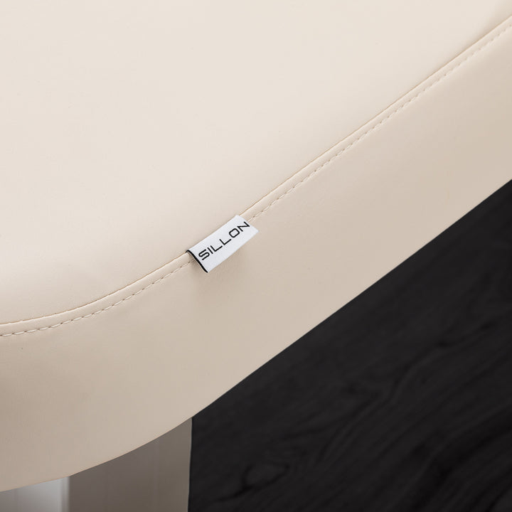 Massageliege Elektrisch Sillon Comfort Creme-Schwarz - Bild 14