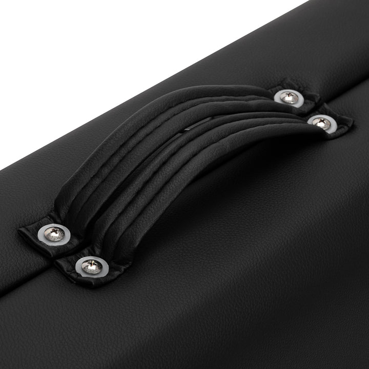 Massageliege Klappbar Aluminium Balance 2 Zonen Schwarz - Bild 12