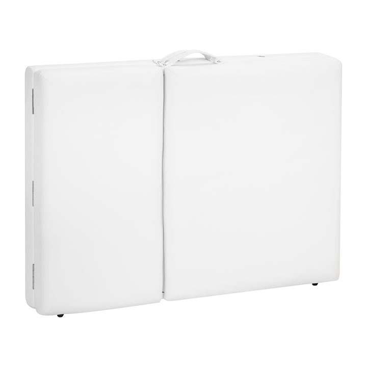 Massageliege Klappbar Aluminium Balance 3 Zonen Weiß - Bild 15