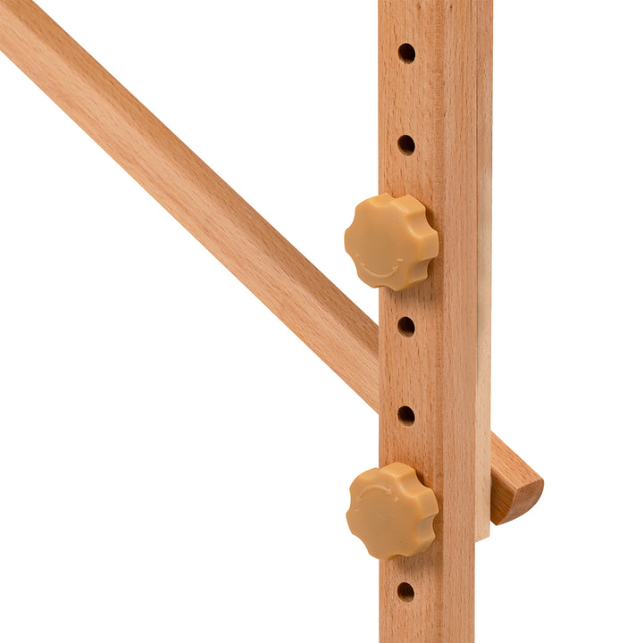 Massageliege Klappbar Buchenholz Balance Lux 2 Zonen Weiß - Bild 11