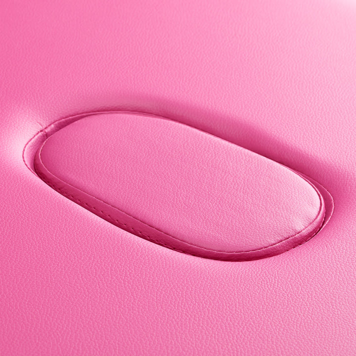Massageliege Klappbar Aluminium Balance 2 Zonen Rosa - Bild 8