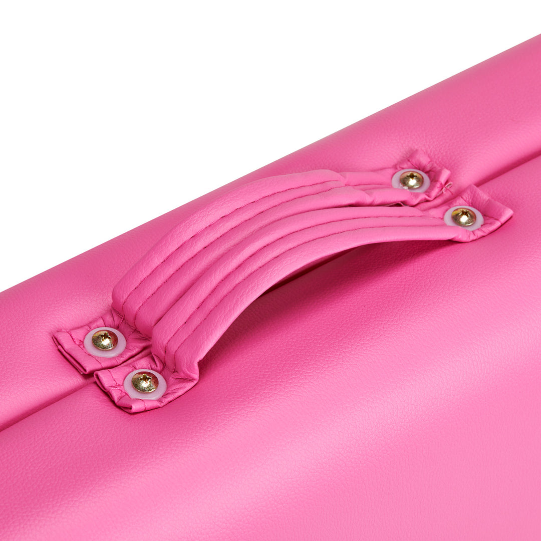 Massageliege Klappbar Buchenholz Balance 2 Zonen Rosa - Bild 12