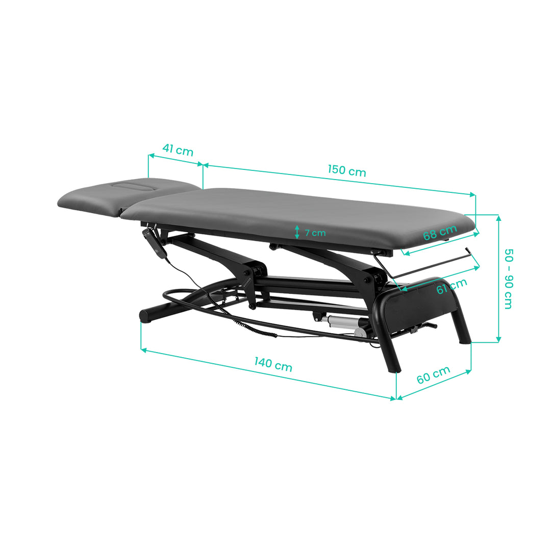 Massageliege Elektrisch Balance Novus 2 Grau - Bild 15