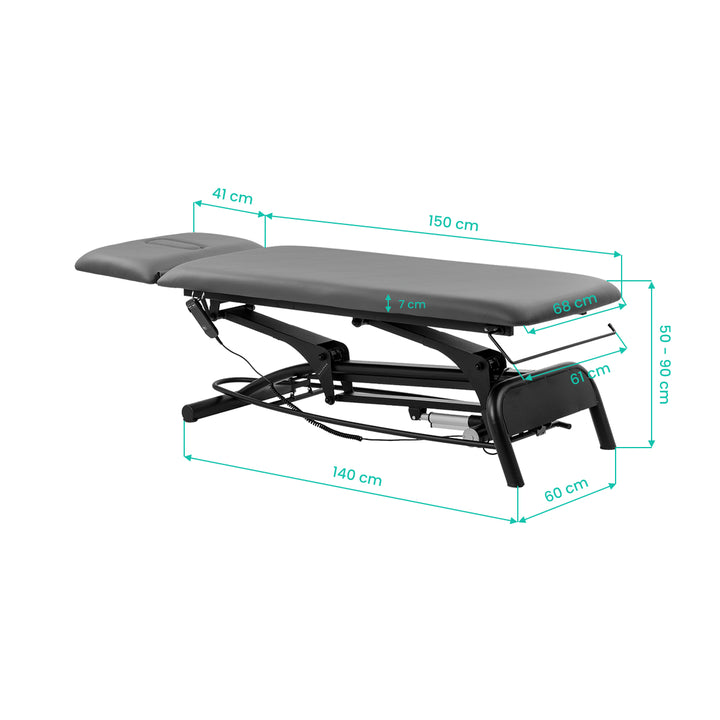 Massageliege Elektrisch Balance Novus 2 Grau - Bild 15