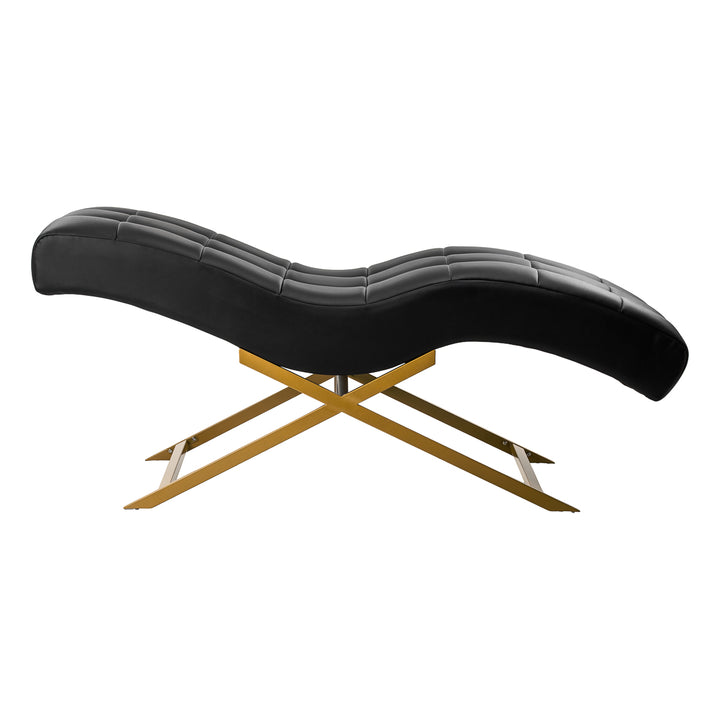 Wimpernliege Sillon Alba Schwarz-Gold - Bild 4