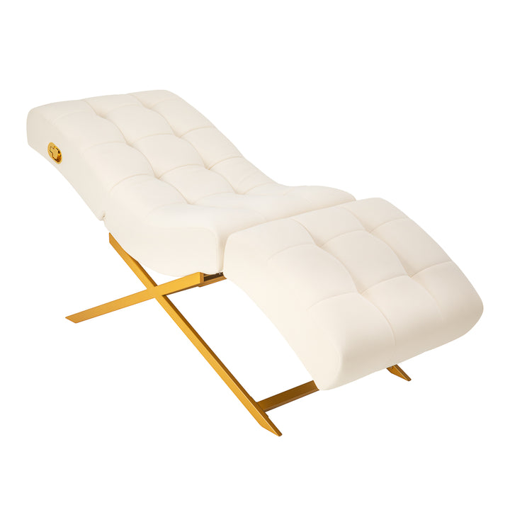 Wimpernliege Sillon Umbra Weiß-Gold - Bild 2
