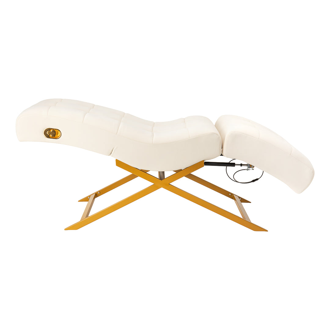 Wimpernliege Sillon Umbra Weiß-Gold - Bild 3