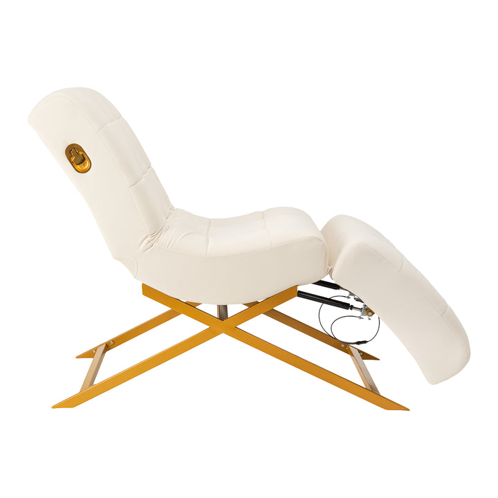 Wimpernliege Sillon Umbra Weiß-Gold - Bild 4