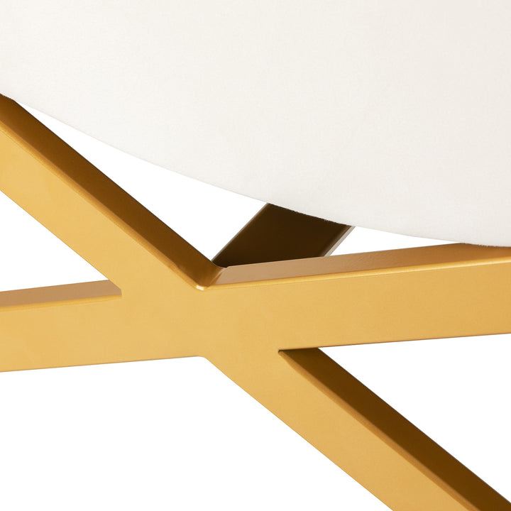 Wimpernliege Sillon Umbra Weiß-Gold - Bild 10