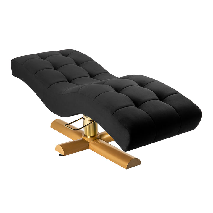 Wimpernliege Sillon Corona Schwarz-Gold - Bild 2