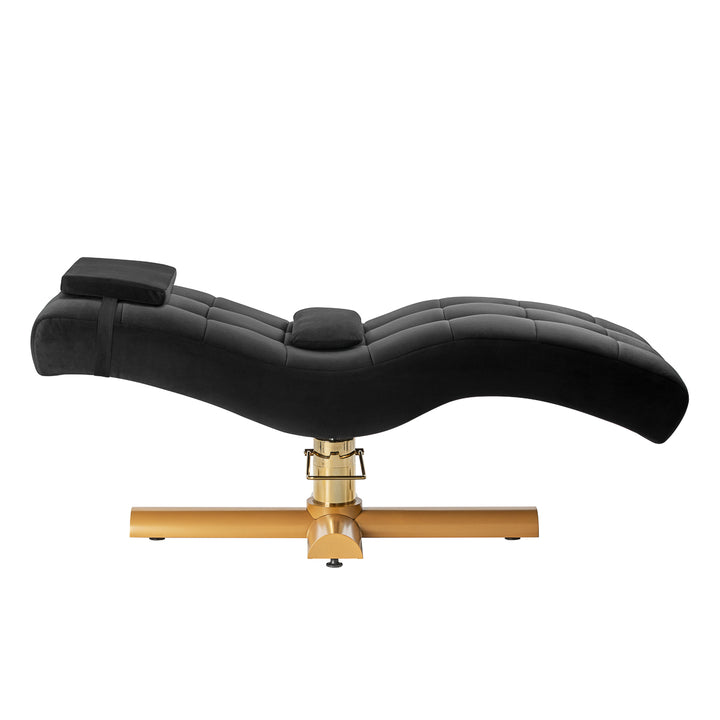 Wimpernliege Sillon Corona Schwarz-Gold - Bild 3
