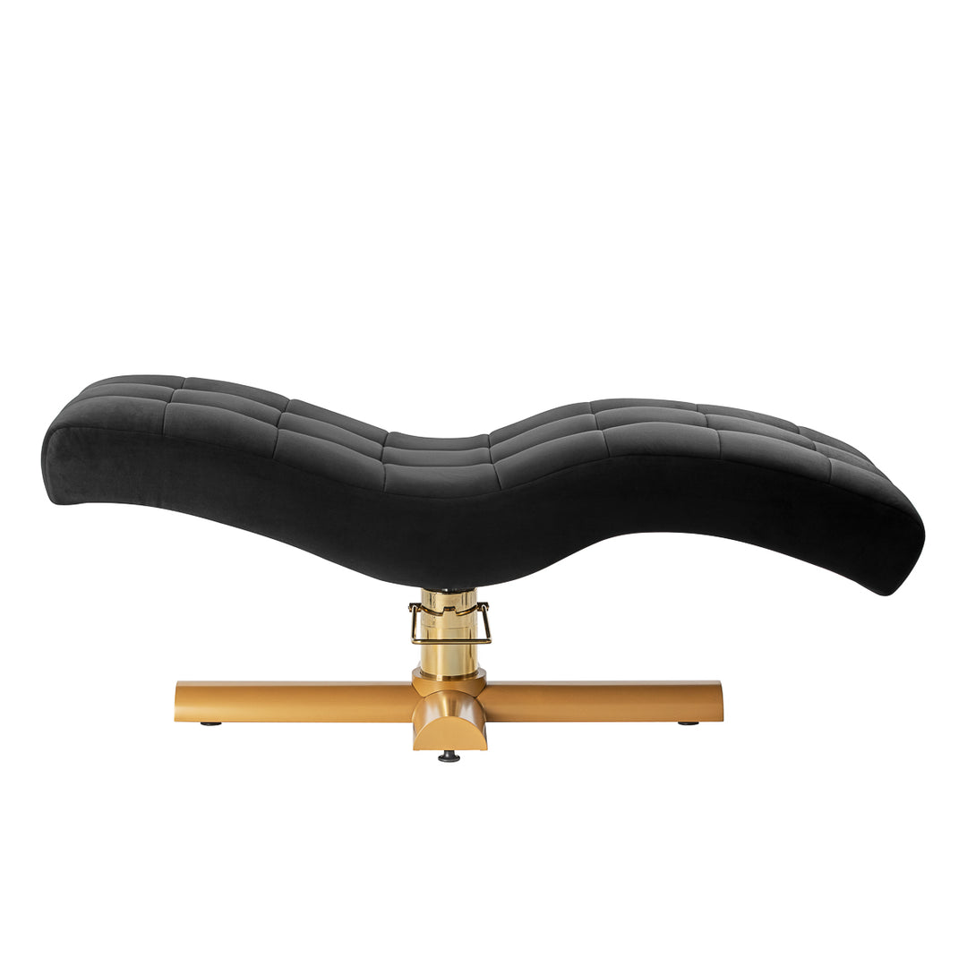 Wimpernliege Sillon Corona Schwarz-Gold - Bild 4