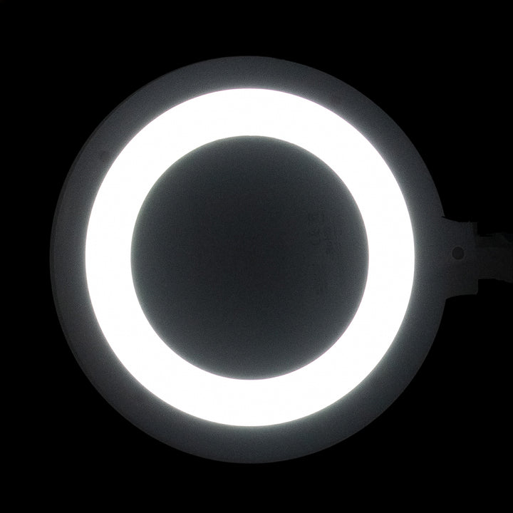 Lupenlampe LED 60 SMD 3D mit Schraubklemme Elegante 6031 Weiß - Bild 5