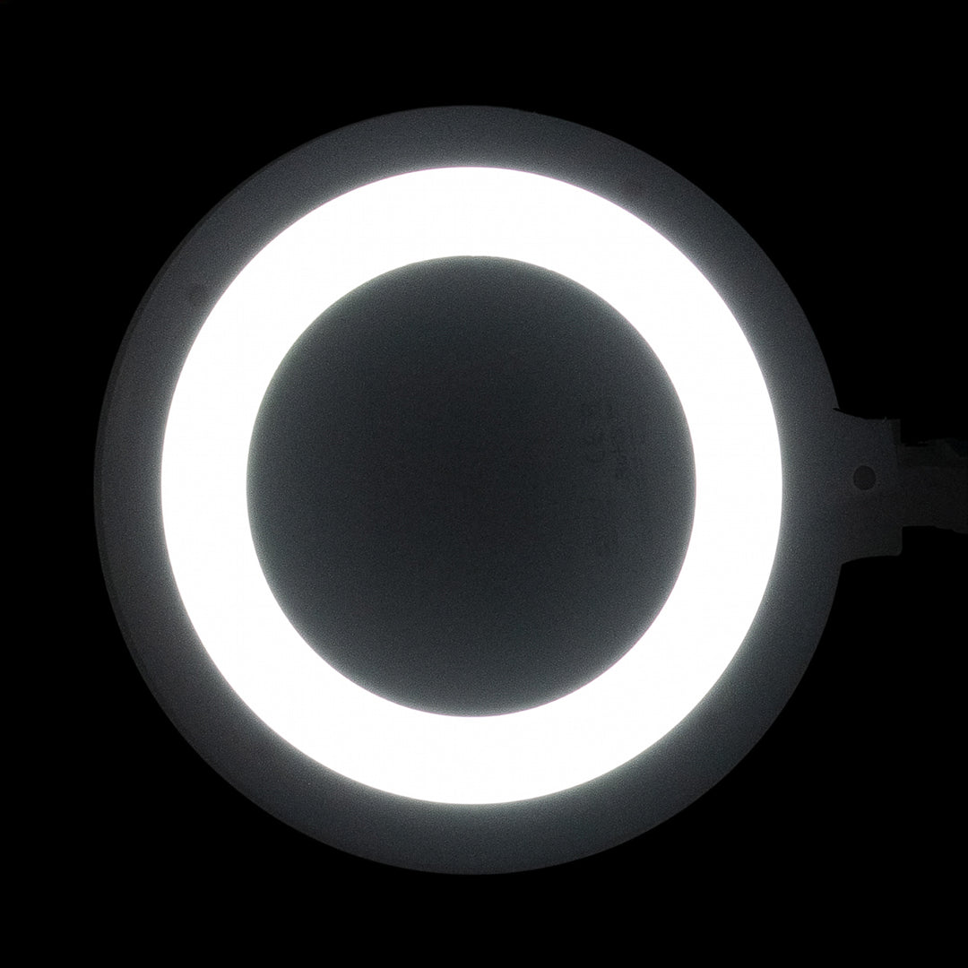 Lupenlampe LED 60 SMD 3D mit Standfuß Elegante 6031 Weiß - Bild 9