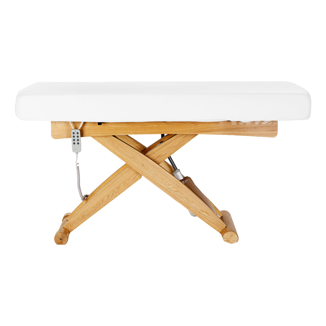 Massageliege Elektrisch Sillon Siesta Weiß-Hellbraun - Bild 6