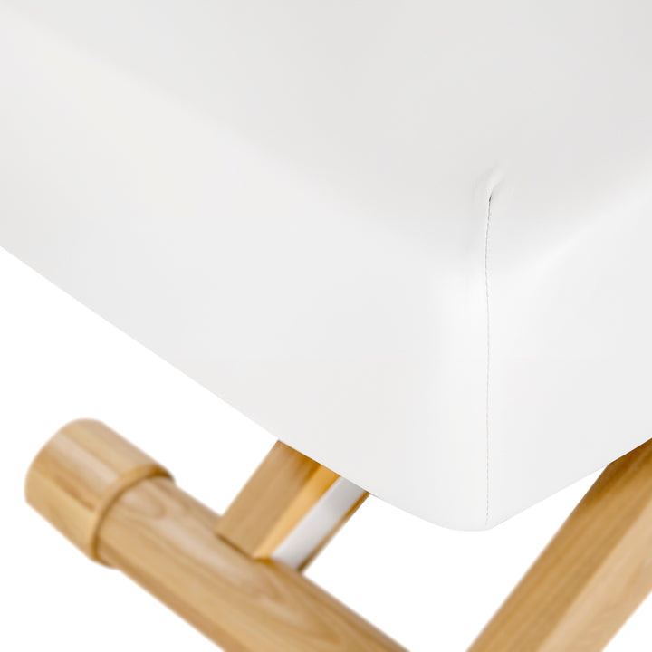 Massageliege Elektrisch Sillon Siesta Weiß-Hellbraun - Bild 14