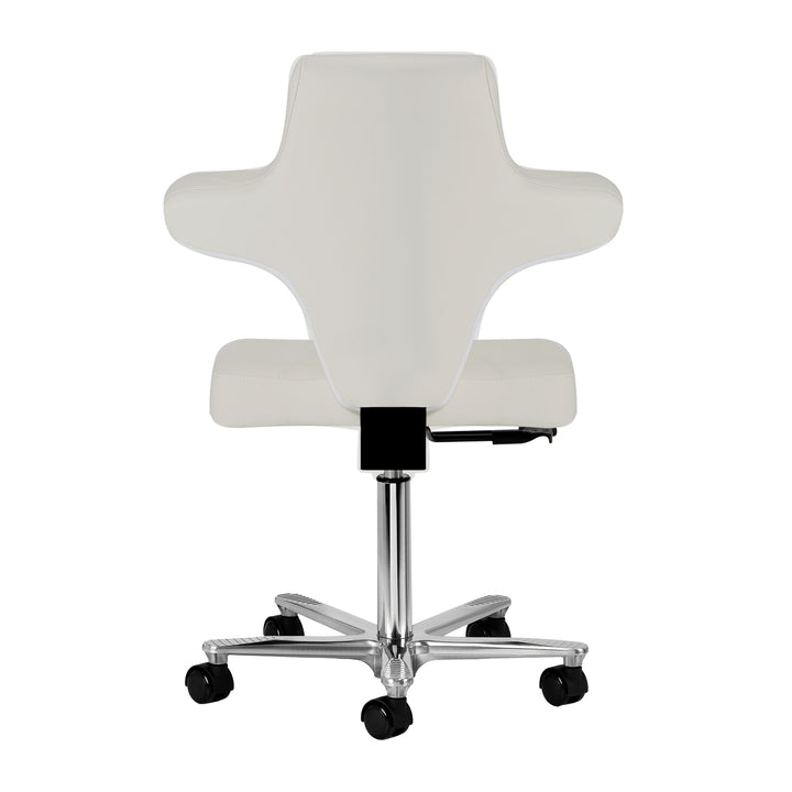 Rollhocker mit Lehne Azzurro Special 152 Grau - Bild 3