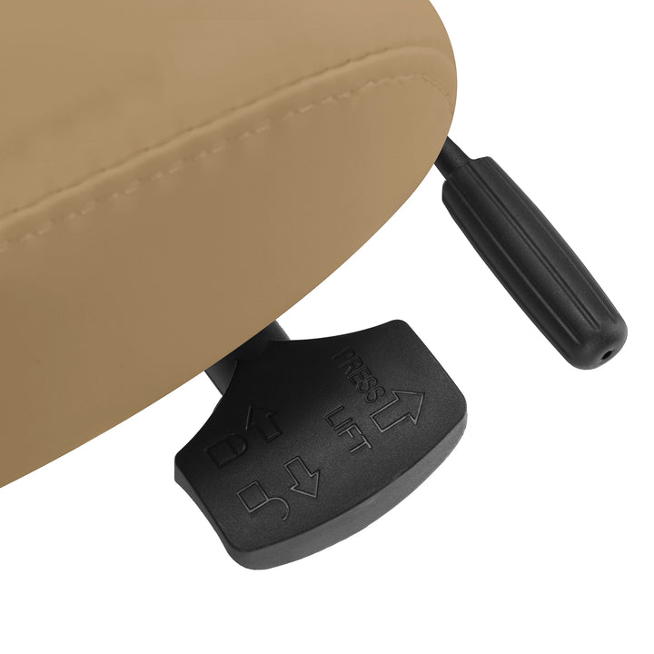 Rollhocker mit Lehne Azzurro Special 152 Beige - Bild 8