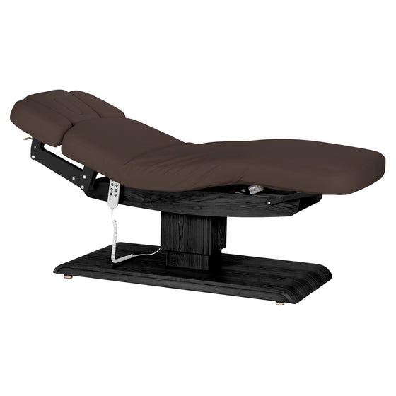 Massageliege Elektrisch Sillon Relax Dunkelbraun-Schwarz