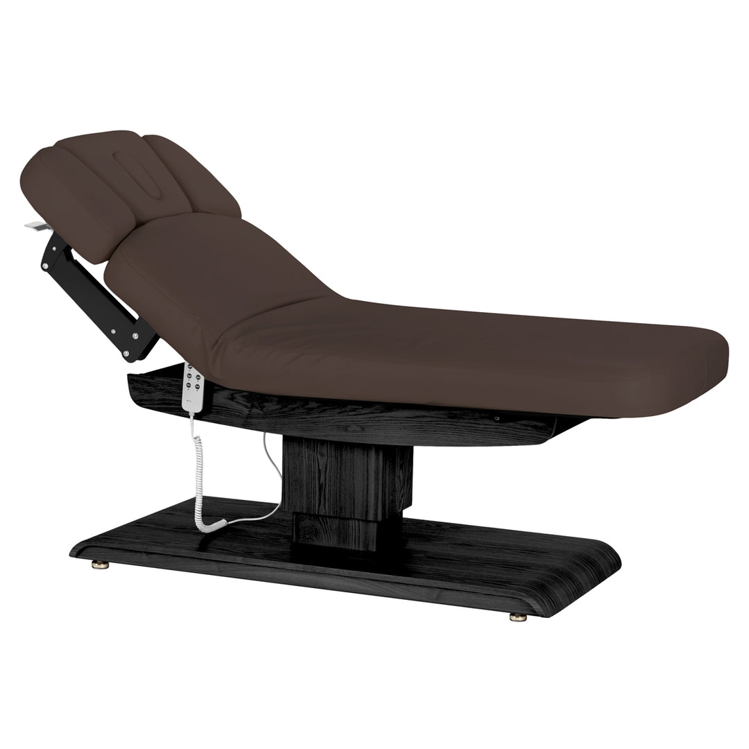 Massageliege Elektrisch Sillon Relax Dunkelbraun-Schwarz - Bild 2