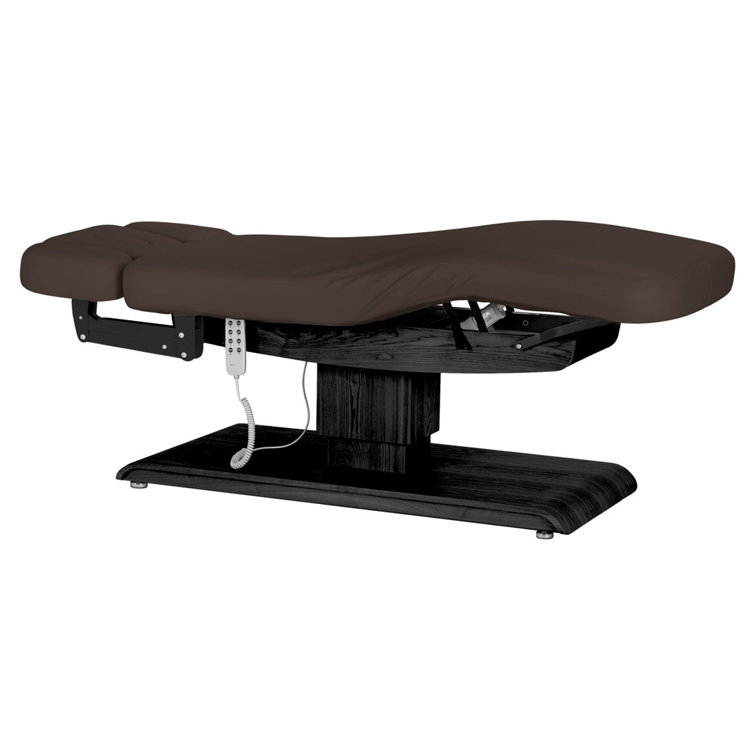 Massageliege Elektrisch Sillon Relax Dunkelbraun-Schwarz - Bild 3