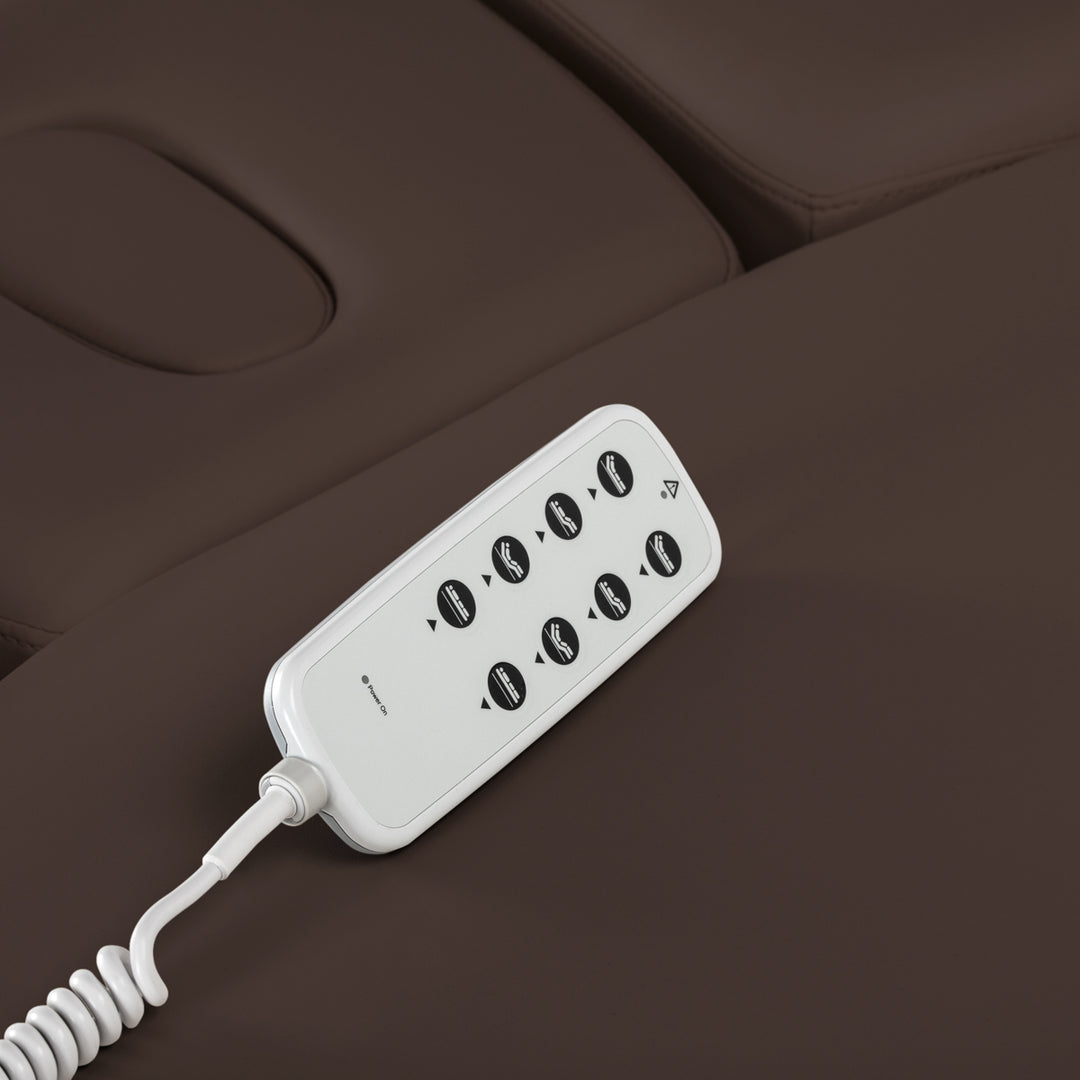 Massageliege Elektrisch Sillon Relax Dunkelbraun-Schwarz - Bild 17