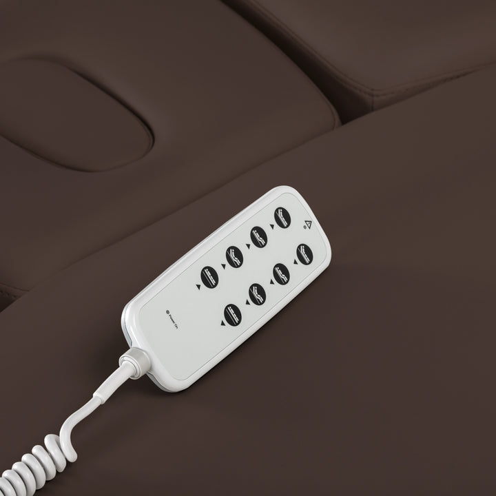 Massageliege Elektrisch Sillon Relax Dunkelbraun-Schwarz - Bild 17